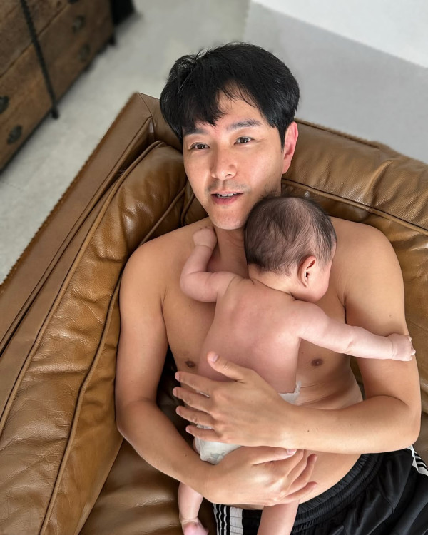 黃翠如蕭正楠激罕公開仔仔正面樣新相 眼仔碌碌超精靈似足媽媽高顏值