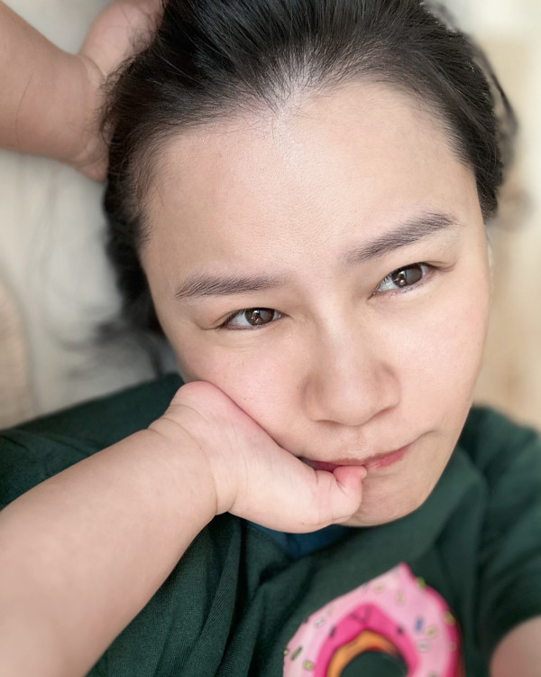 黃翠如蕭正楠激罕公開仔仔正面樣新相 眼仔碌碌超精靈似足媽媽高顏值