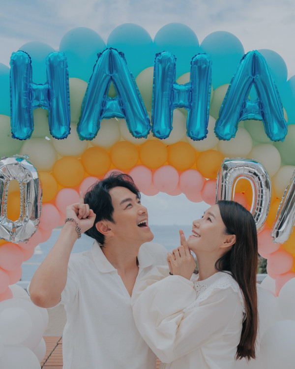 黃翠如蕭正楠激罕公開仔仔正面樣新相 眼仔碌碌超精靈似足媽媽高顏值