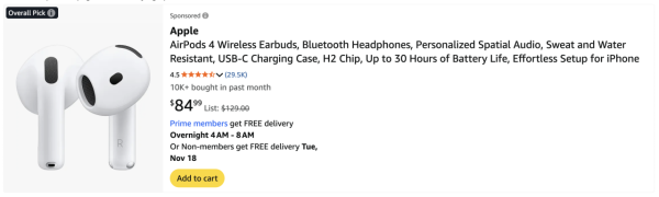 黑色星期五優惠｜AirPods 4大劈價$660跌穿「歷史新低」平過舊款？入手前必睇1大細節