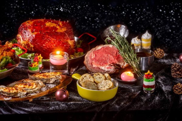 港青酒店海鮮自助晚餐買2送2!3小時任食龍蝦/蟹腳/西冷