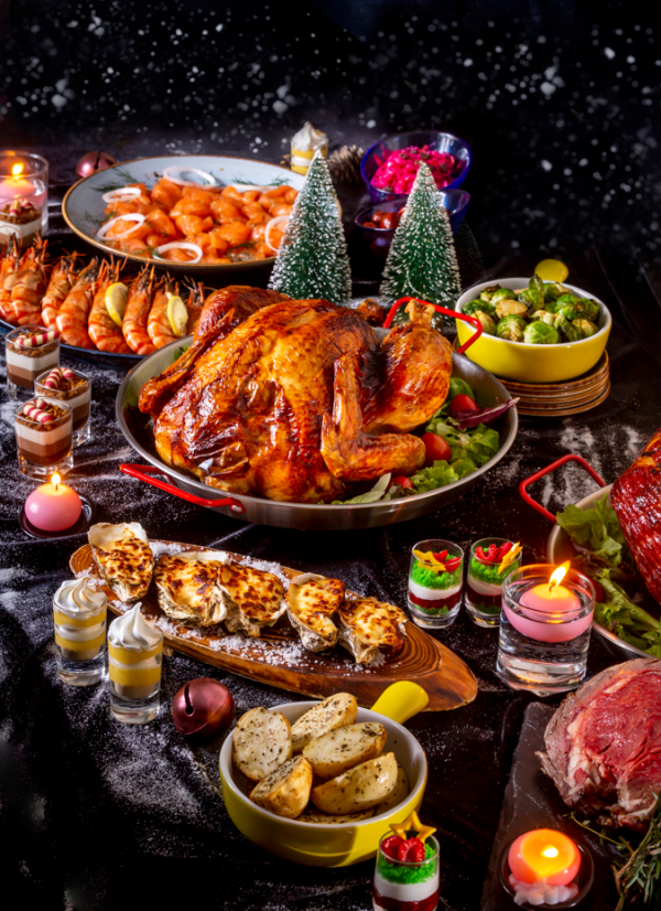 港青酒店海鮮自助晚餐買2送2！3小時任食龍蝦/蟹腳/西冷