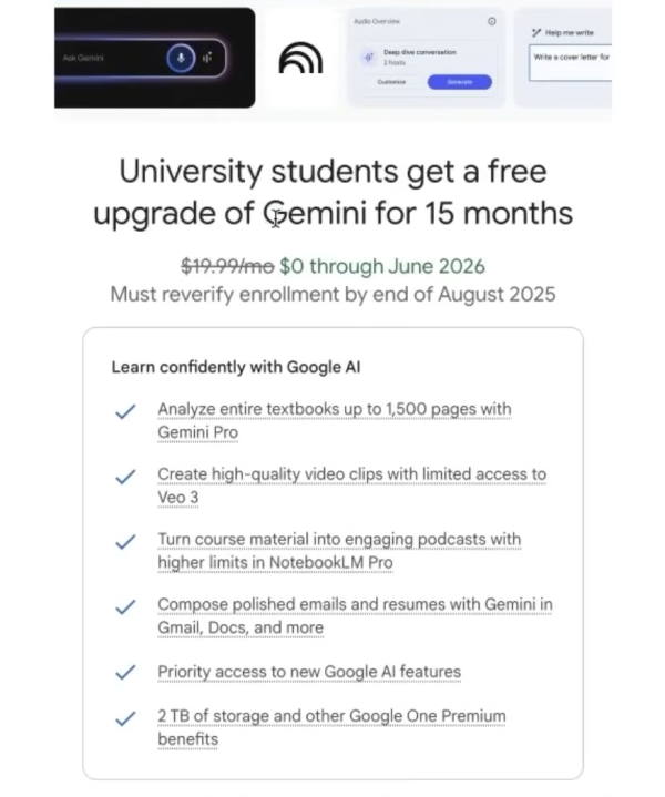 繼AI合照後再爆紅！實測 Google Veo 3 一鍵「相片變影片」教你一招免費試玩15個月 (附連結)
