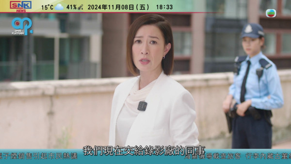新聞女王2｜李施嬅主播Tone獲讚不輸佘詩曼 成熟沉穩表現升呢演技超越第一輯