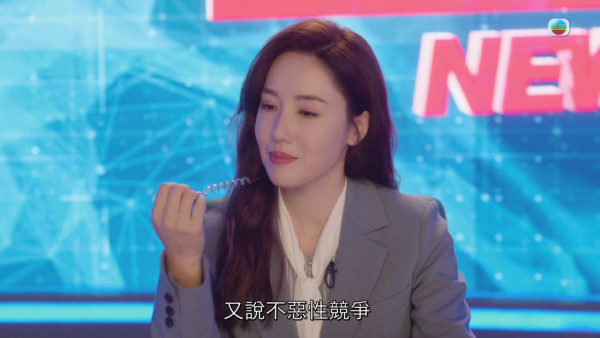 新聞女王2｜李施嬅主播Tone獲讚不輸佘詩曼 成熟沉穩表現升呢演技超越第一輯