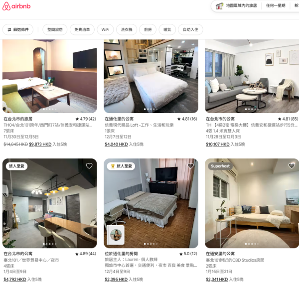 (圖片: airbnb) (圖片: airbnb)