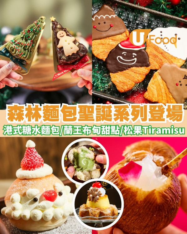 聖誕蛋糕2025｜逾13間聖誕節特色蛋糕推介  早鳥優惠! 酒店級打卡款 / 人氣IG小店推介/ 瑪德蓮聖誕樹 (持續更新) 