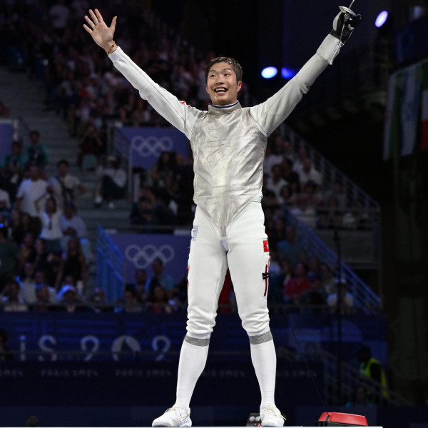 全運會|張家朗全運會花劍15:2穩勝贏得銅牌 香港劍擊隊累計1銀2銅