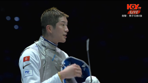 全運會｜張家朗全運會花劍15:2穩勝贏得銅牌  香港劍擊隊累計1銀2銅