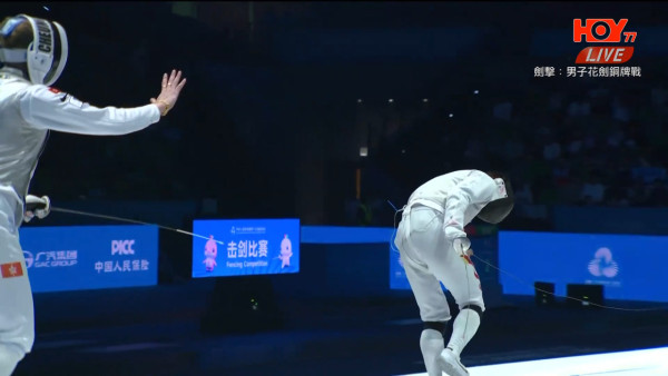 全運會｜張家朗全運會花劍15:2穩勝贏得銅牌  香港劍擊隊累計1銀2銅