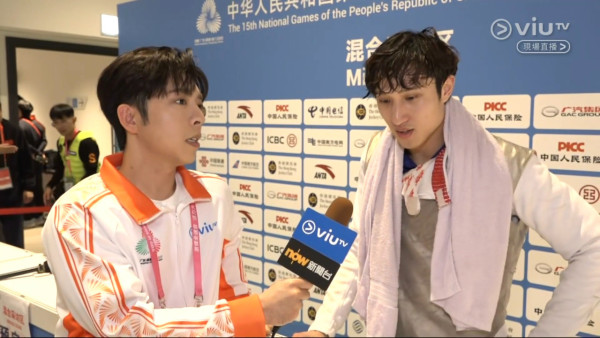 全運會|呂爵安訪問蔡俊彥遭瘋狂窒爆「你走音係咪成日唔開心」Edan表情秒變成焦點