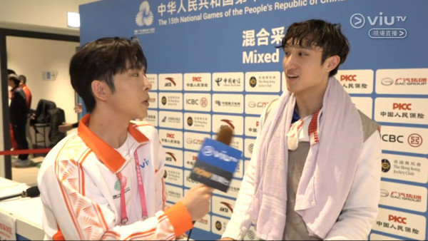 全運會｜呂爵安訪問蔡俊彥遭瘋狂窒爆「你走音係咪成日唔開心」Edan表情秒變成焦點