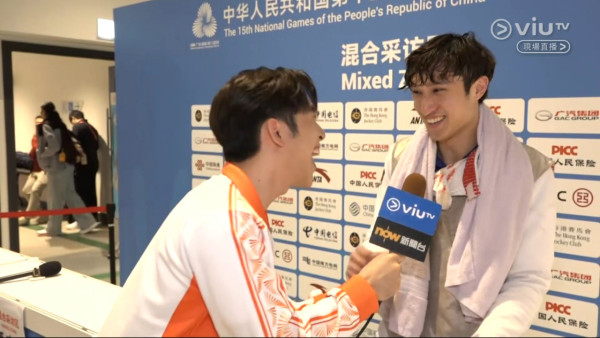 全運會｜呂爵安訪問蔡俊彥遭瘋狂窒爆「你走音係咪成日唔開心」Edan表情秒變成焦點