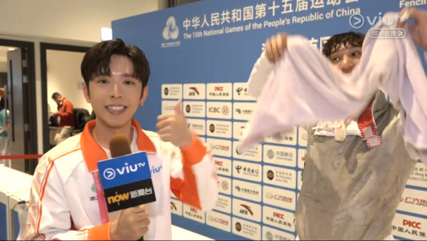 全運會|呂爵安訪問蔡俊彥遭瘋狂窒爆「你走音係咪成日唔開心」Edan表情秒變成焦點