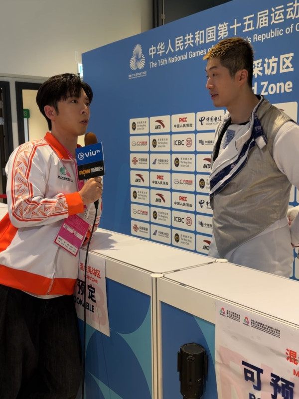 全運會｜呂爵安訪問蔡俊彥遭瘋狂窒爆「你走音係咪成日唔開心」Edan表情秒變成焦點