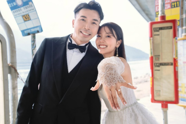 29歲女藝人IG低調公布婚禮相報喜！甜晒老公合照：「已經完成中式婚禮」