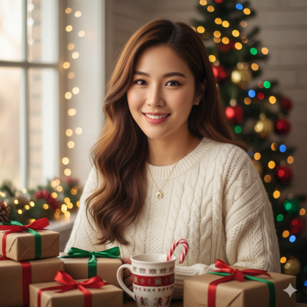 AI教學｜零成本變身聖誕派對主角！AI超簡單3步拍出「氛圍感」爆棚打卡照！