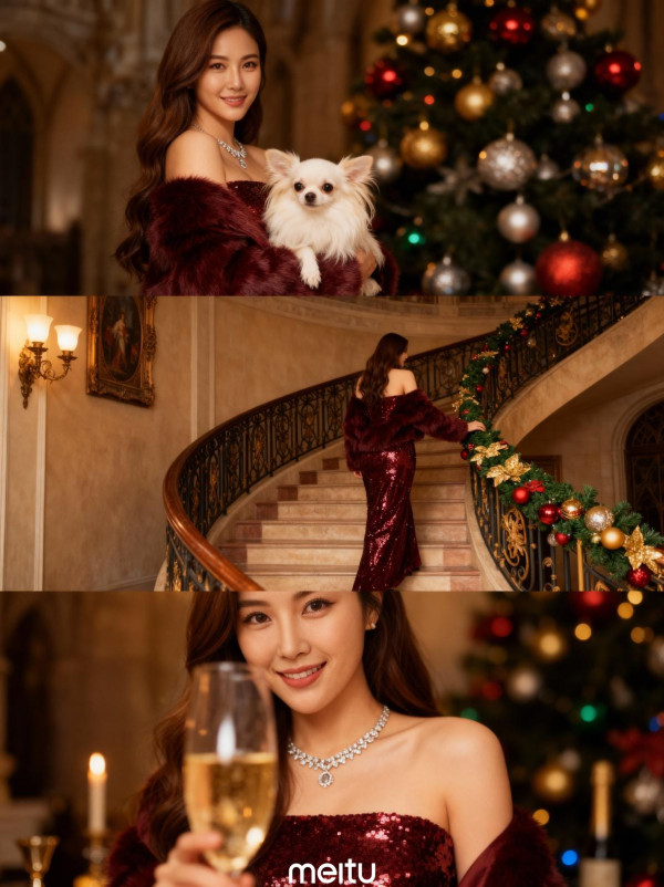 AI教學｜零成本變身聖誕派對主角！AI超簡單3步拍出「氛圍感」爆棚打卡照！