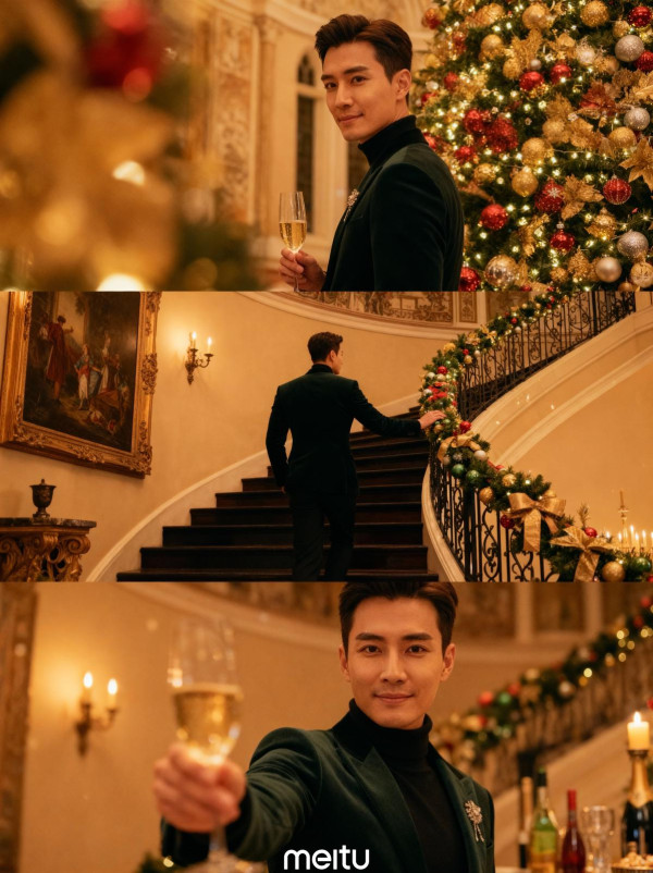 AI教學｜零成本變身聖誕派對主角！AI超簡單3步拍出「氛圍感」爆棚打卡照！