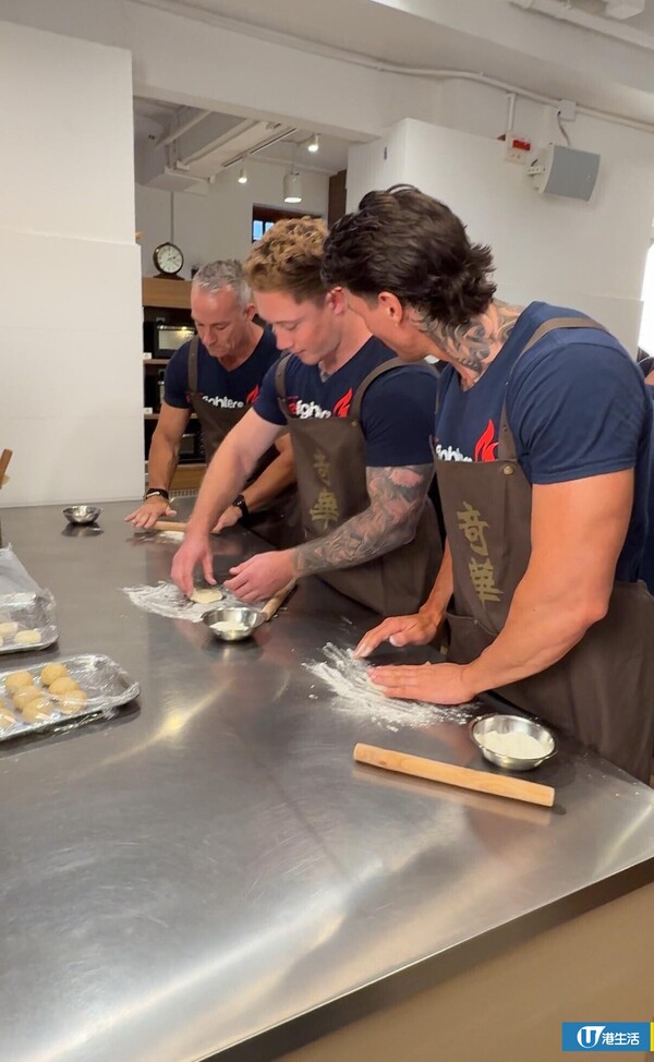 澳洲消防猛男殺到奇華餅家 守護動物愛心爆棚/近距離肌肉接觸