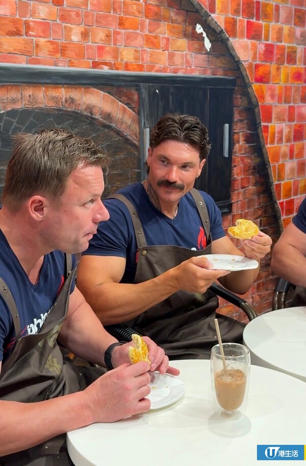 澳洲消防猛男殺到奇華餅家 守護動物愛心爆棚/近距離肌肉接觸