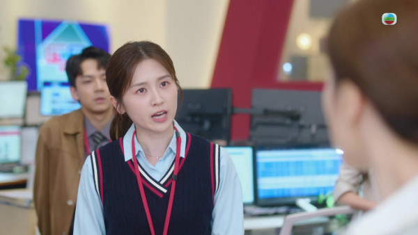 新聞女王2|倪嘉雯升呢主播仙氣笑容元氣爆燈 獲偶像佘詩曼親自指導劇本