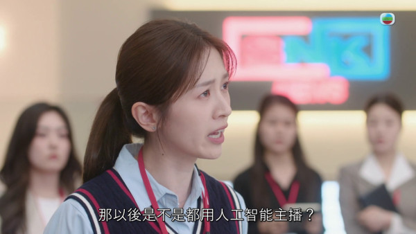 新聞女王2|倪嘉雯升呢主播仙氣笑容元氣爆燈 獲偶像佘詩曼親自指導劇本