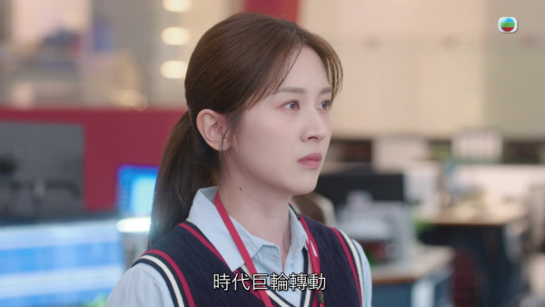 新聞女王2|倪嘉雯升呢主播仙氣笑容元氣爆燈 獲偶像佘詩曼親自指導劇本