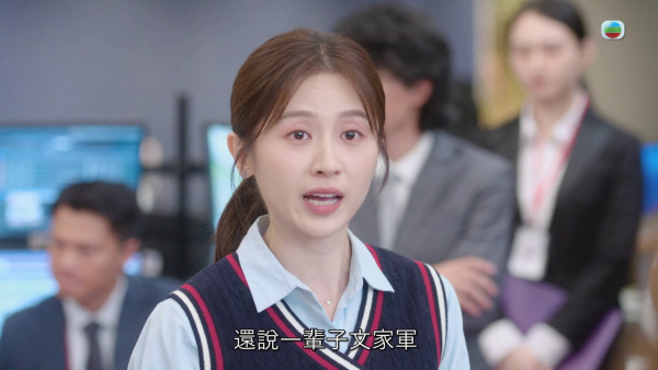 新聞女王2｜倪嘉雯升呢主播仙氣笑容元氣爆燈 獲偶像佘詩曼親自指導劇本