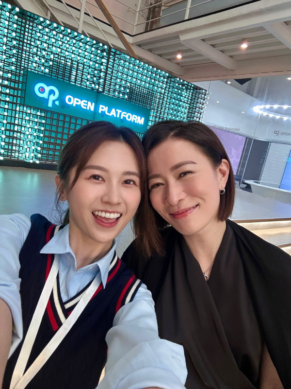 新聞女王2|倪嘉雯升呢主播仙氣笑容元氣爆燈 獲偶像佘詩曼親自指導劇本