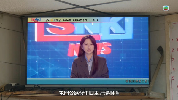 新聞女王2|倪嘉雯升呢主播仙氣笑容元氣爆燈 獲偶像佘詩曼親自指導劇本