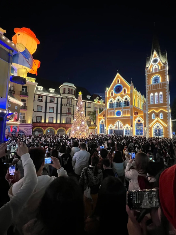 深圳梅拉尼亞小鎮。圖片來源：小紅書@miiioo