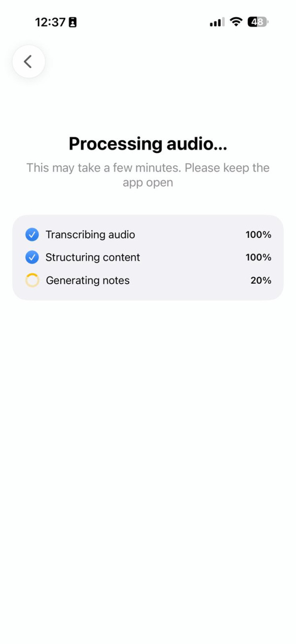 iPhone 必備 AI 會議筆記神器 Mangonote 終身版限時免費下載 98% 準確度 原價$588一年