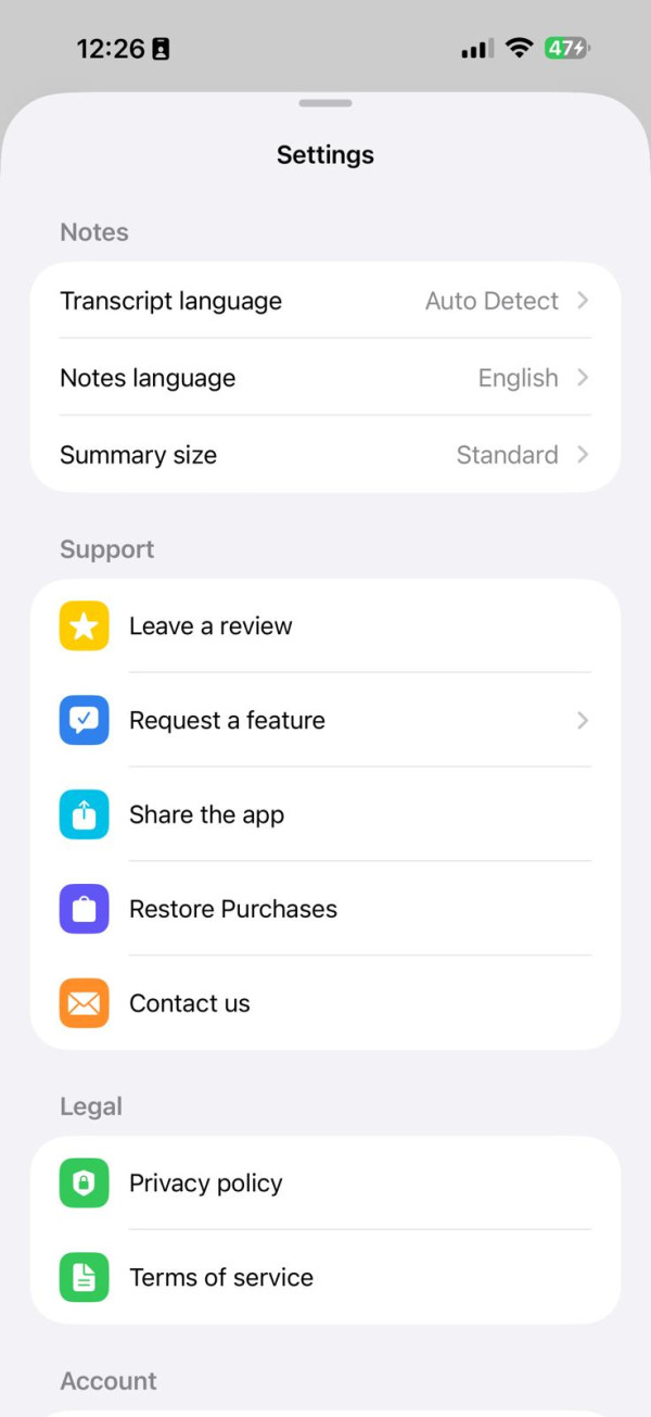 iPhone 必備 AI 會議筆記神器 Mangonote 終身版限時免費下載 98% 準確度 原價$588一年
