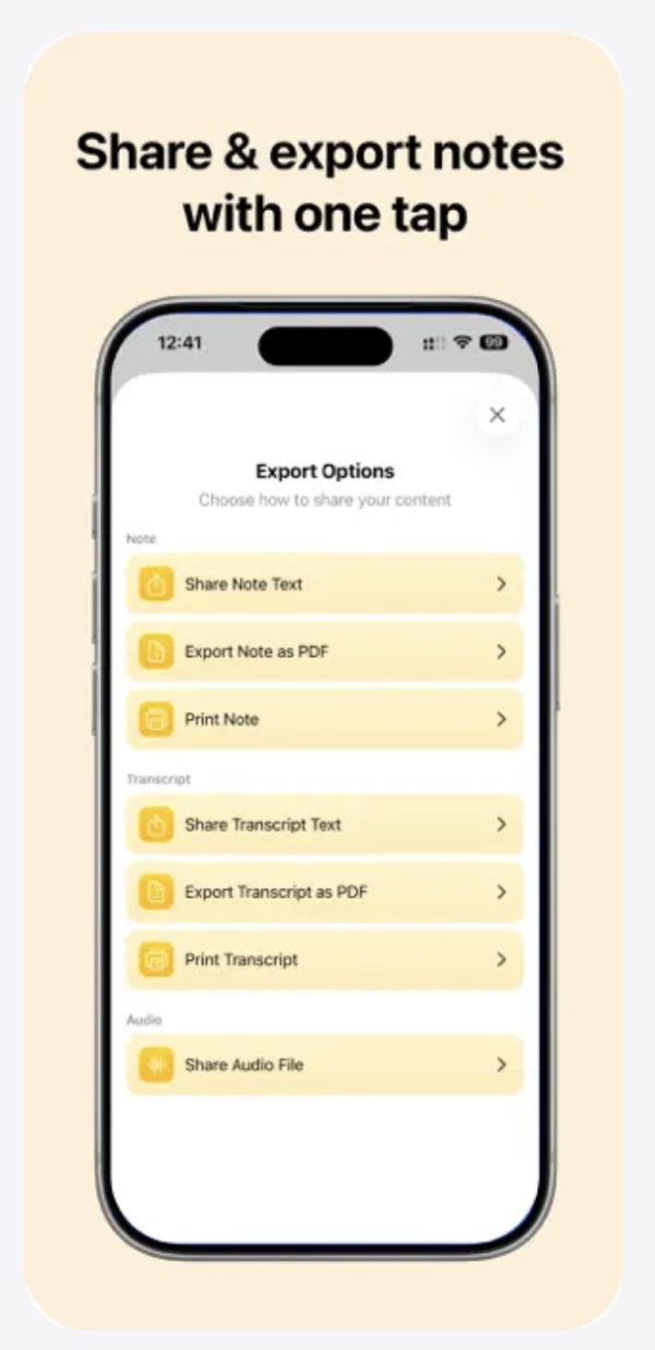 iPhone 必備 AI 會議筆記神器 Mangonote 終身版限時免費下載 98% 準確度 原價$588一年