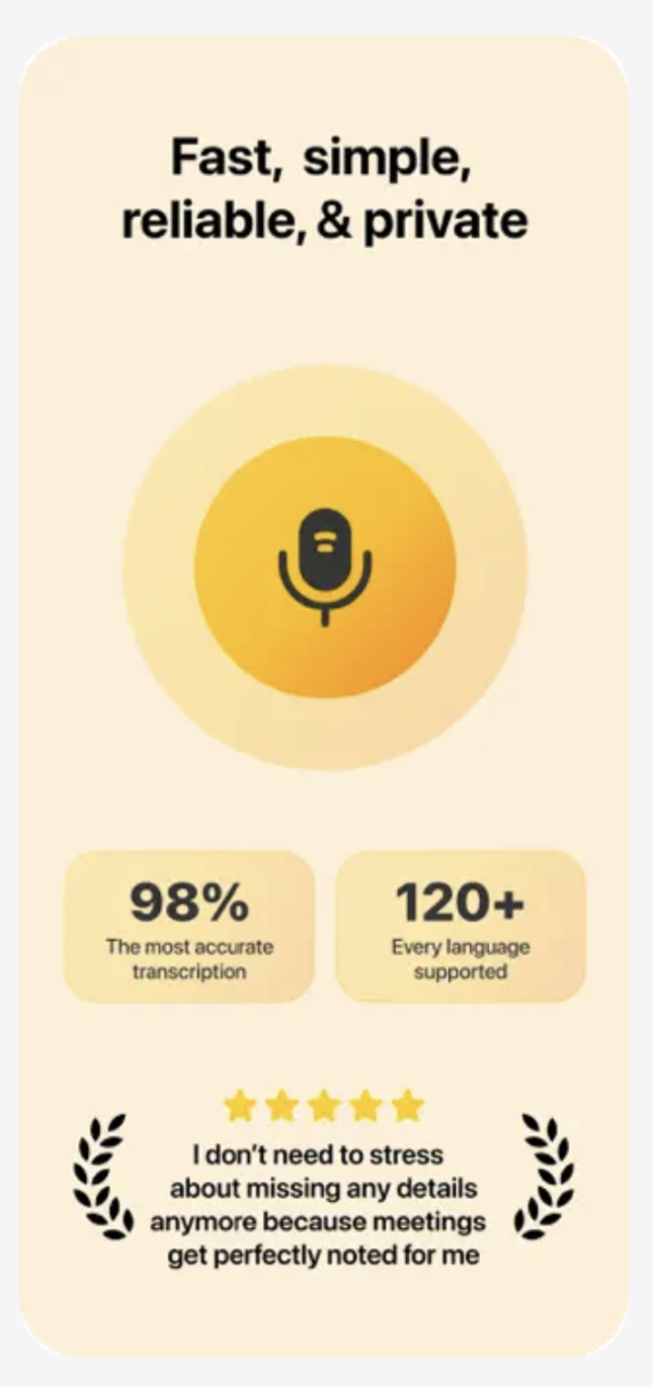 iPhone 必備 AI 會議筆記神器 Mangonote 終身版限時免費下載 98% 準確度 原價$588一年