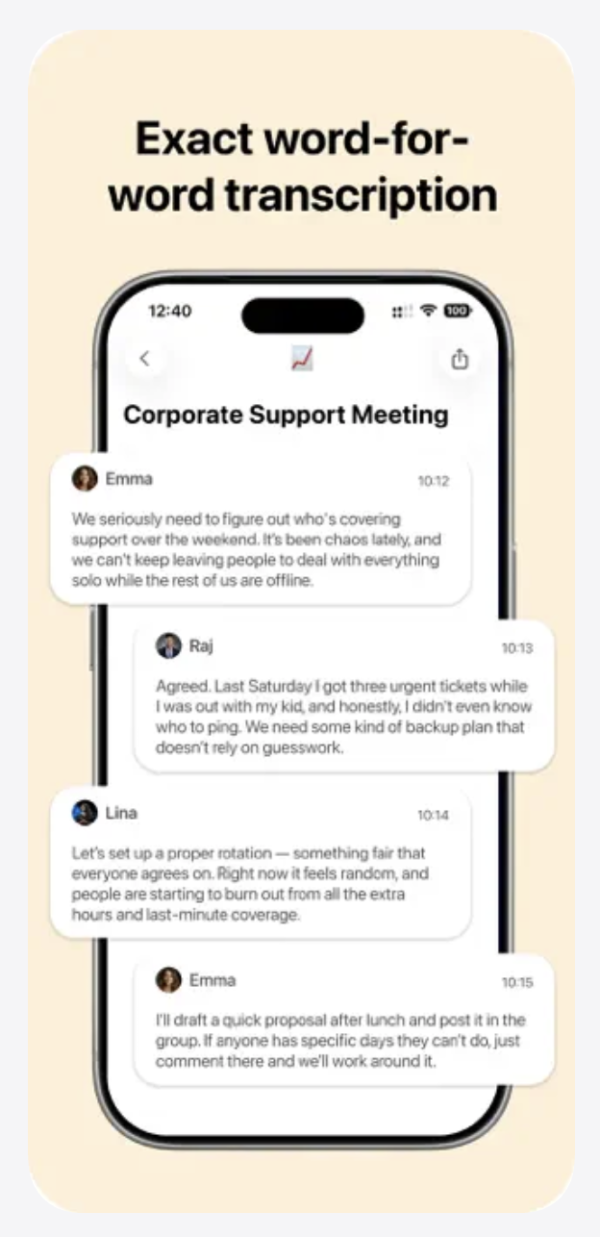 iPhone 必備 AI 會議筆記神器 Mangonote 終身版限時免費下載 98% 準確度 原價$588一年