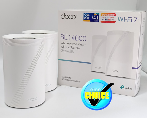TP-Link Deco BE68 全面評測！$2,499 平玩 8 天線 Wi‑Fi 7 Mesh、10G 寬頻絕配！