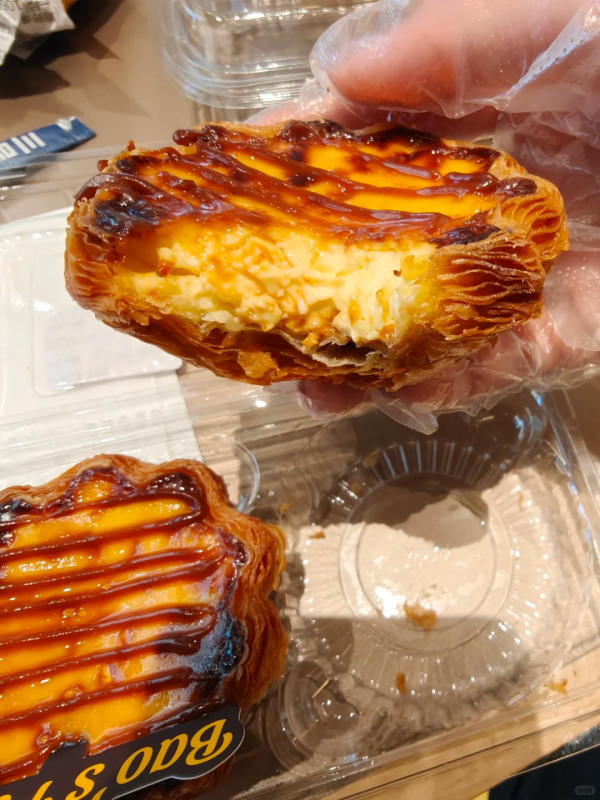 法式可頌焦糖蛋撻。圖片來源：小紅書@嘎嘎嘎