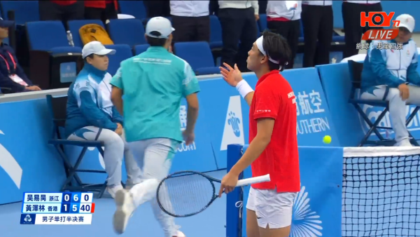 21歲黃澤林創香港網球歷史大滿貫闖32強！四度擊敗世界排名比自己高的對手！