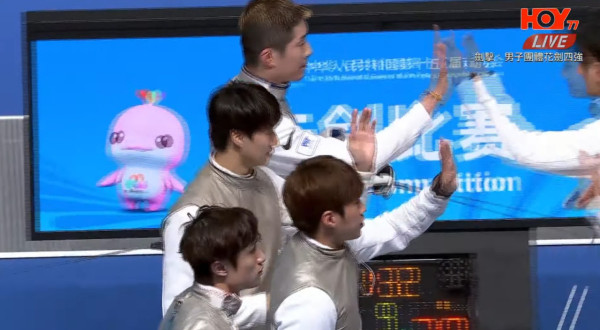 十五運會｜張家朗蔡俊彥領銜花劍團體賽奪金！連續9局領先45:34擊敗福建！