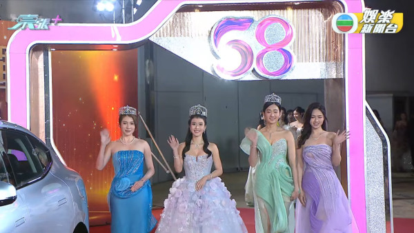 TVB台慶2025｜過百位女藝人紅地氈戰衣逐件睇！波波黃婧靈巨胸拋窒全場