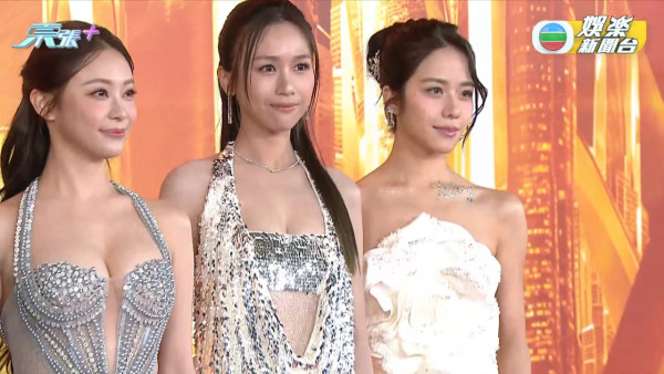 TVB台慶2025｜過百位女藝人紅地氈戰衣逐件睇！波波黃婧靈巨胸拋窒全場