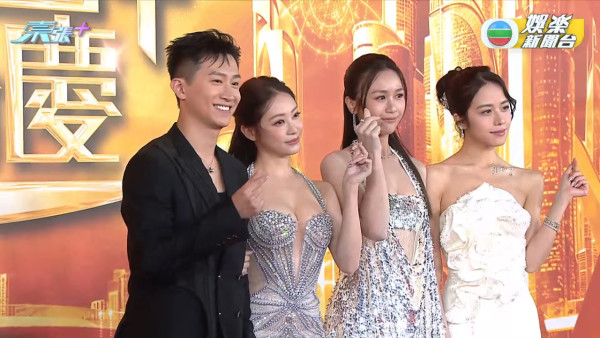 TVB台慶2025｜過百位女藝人紅地氈戰衣逐件睇！波波黃婧靈巨胸拋窒全場