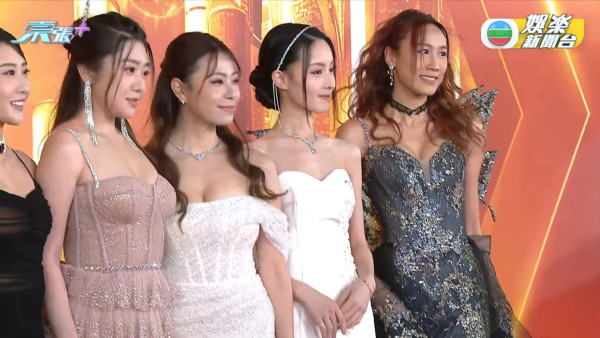 TVB台慶2025|過百位女藝人紅地氈戰衣逐件睇!波波黃婧靈巨胸拋窒全場
