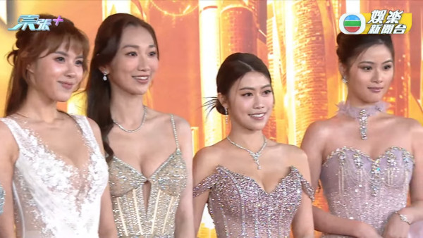 TVB台慶2025｜過百位女藝人紅地氈戰衣逐件睇！波波黃婧靈巨胸拋窒全場
