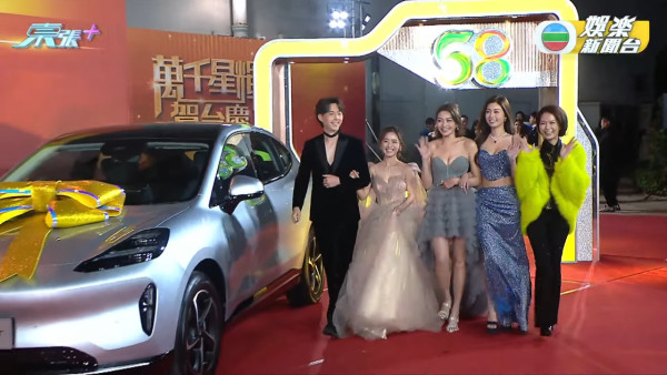 TVB台慶2025｜過百位女藝人紅地氈戰衣逐件睇！波波黃婧靈巨胸拋窒全場