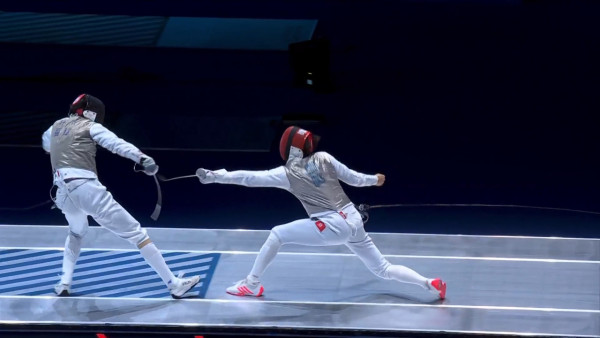 十五運會|張家朗蔡俊彥領銜花劍團體賽奪金!連續9局領先45:34擊敗福建!