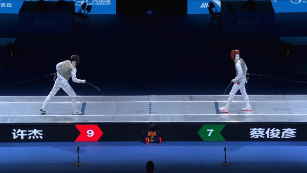 十五運會｜張家朗蔡俊彥領銜花劍團體賽奪金！連續9局領先45:34擊敗福建！