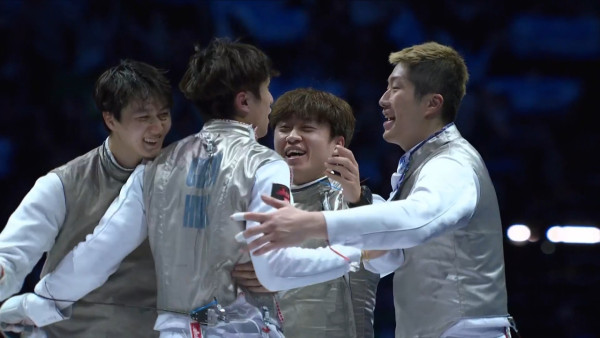 十五運會｜張家朗蔡俊彥領銜花劍團體賽奪金！連續9局領先45:34擊敗福建！